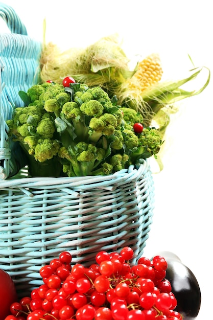 Świeże warzywa na targu